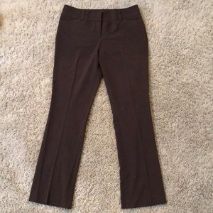 EUC New York & Company Brown Slacks